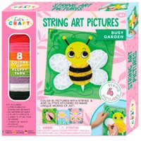 Lasst uns basteln | Set für Kreativität | String Art Blühender Garten