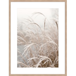 Kunstdruck LISTEN,,, - braun - BH 61x81 cm