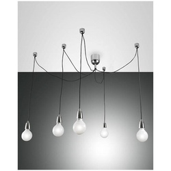 Fabas Luce Blog Pendelleuchte E27 5X60W Metall Verchromt