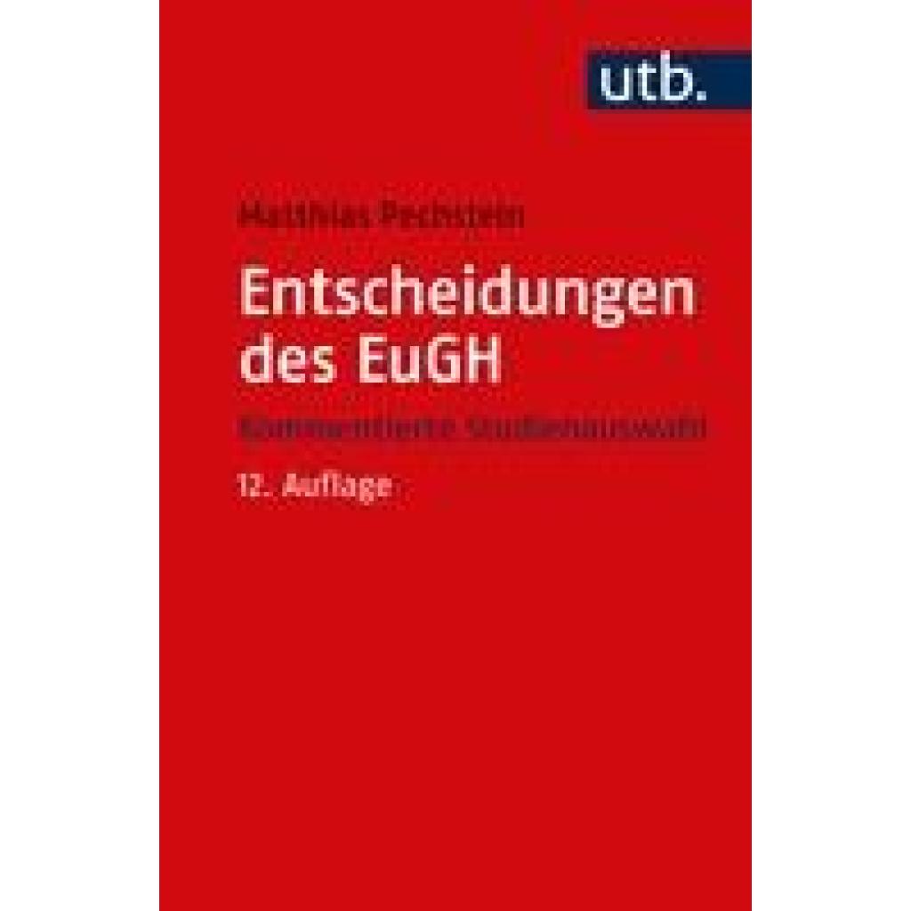 Entscheidungen des EuGH (Pechstein, Matthias)