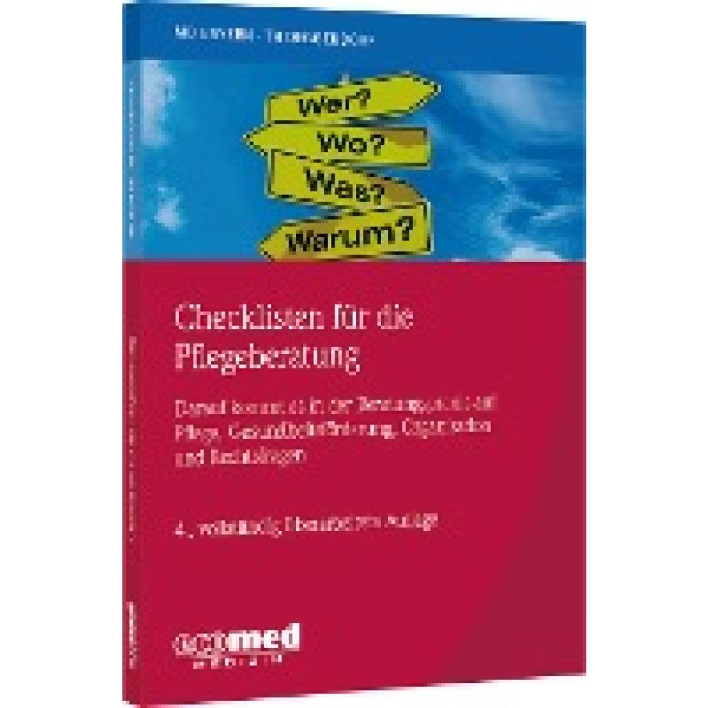 Checklisten für die Pflegeberatung (Medizinischer Dienst Bayern)
