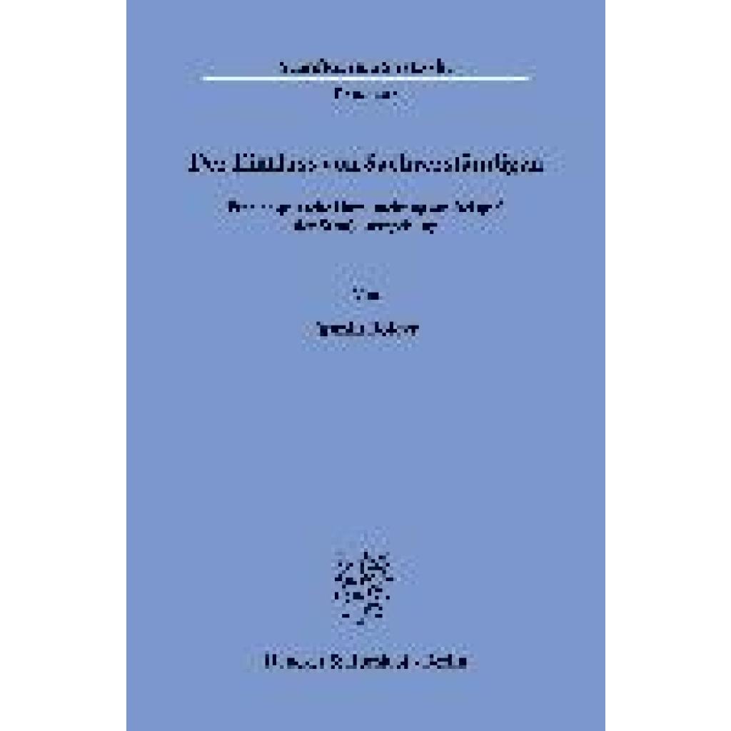 Der Einfluss von Sachverständigen. (Roider, Jasmin)