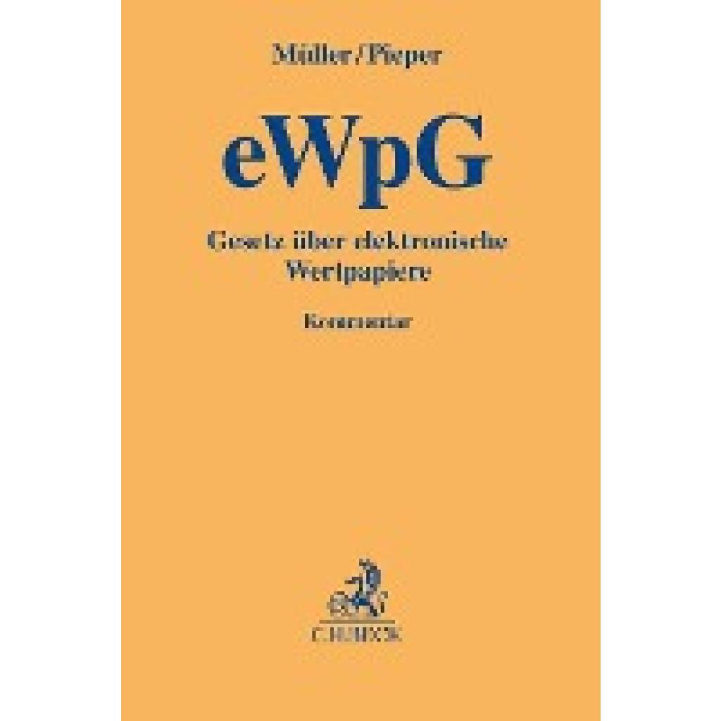 Gesetz über elektronische Wertpapiere (eWpG)