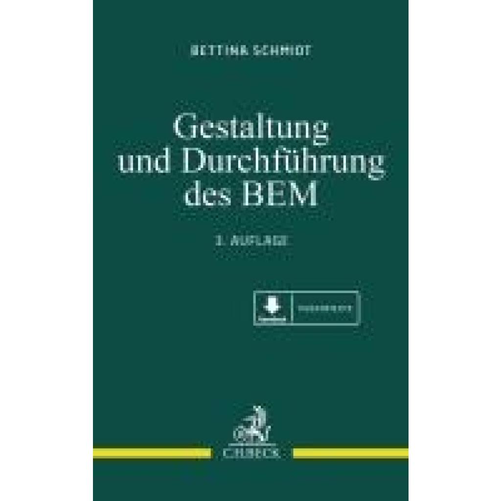 Gestaltung und Durchführung des BEM (Schmidt, Bettina)