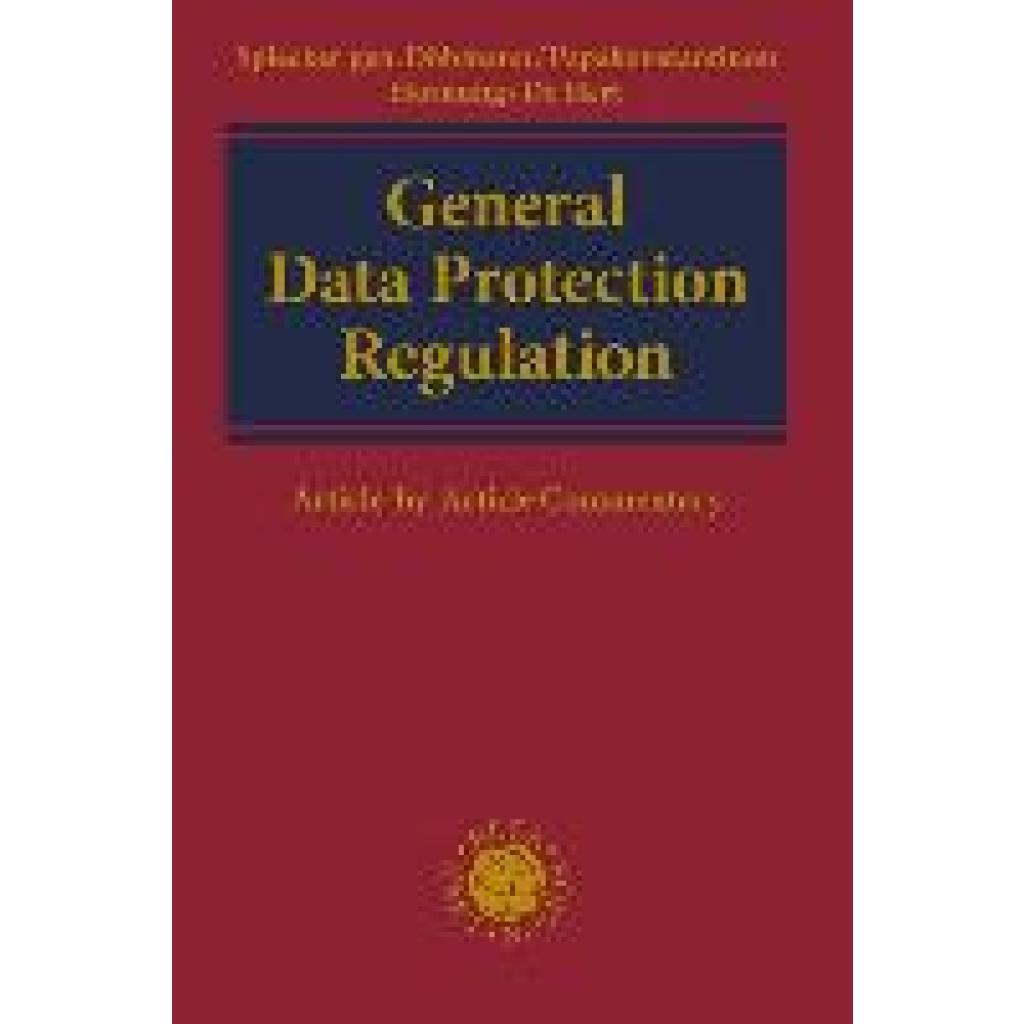General Data Protection Regulation