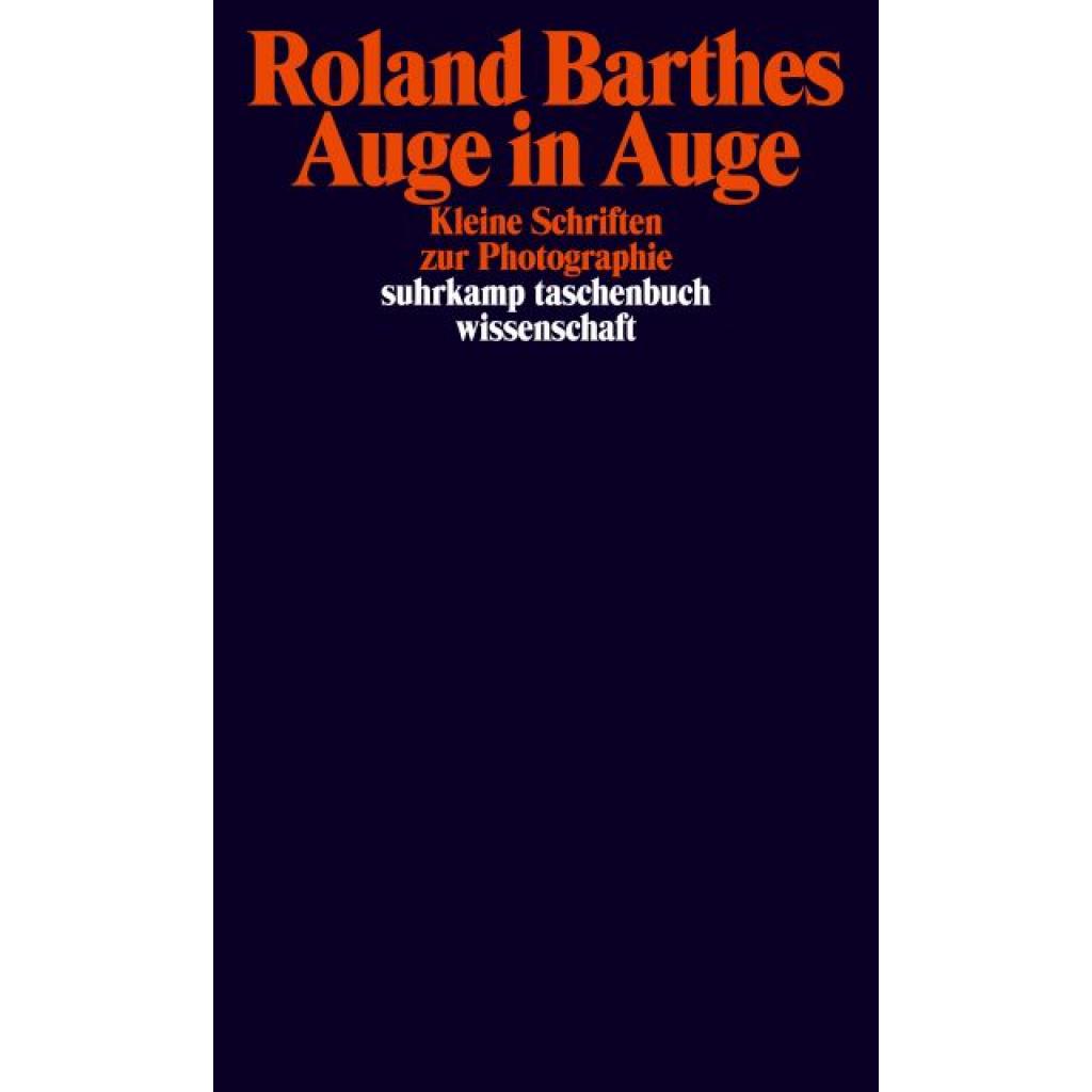 Auge in Auge (Barthes, Roland)